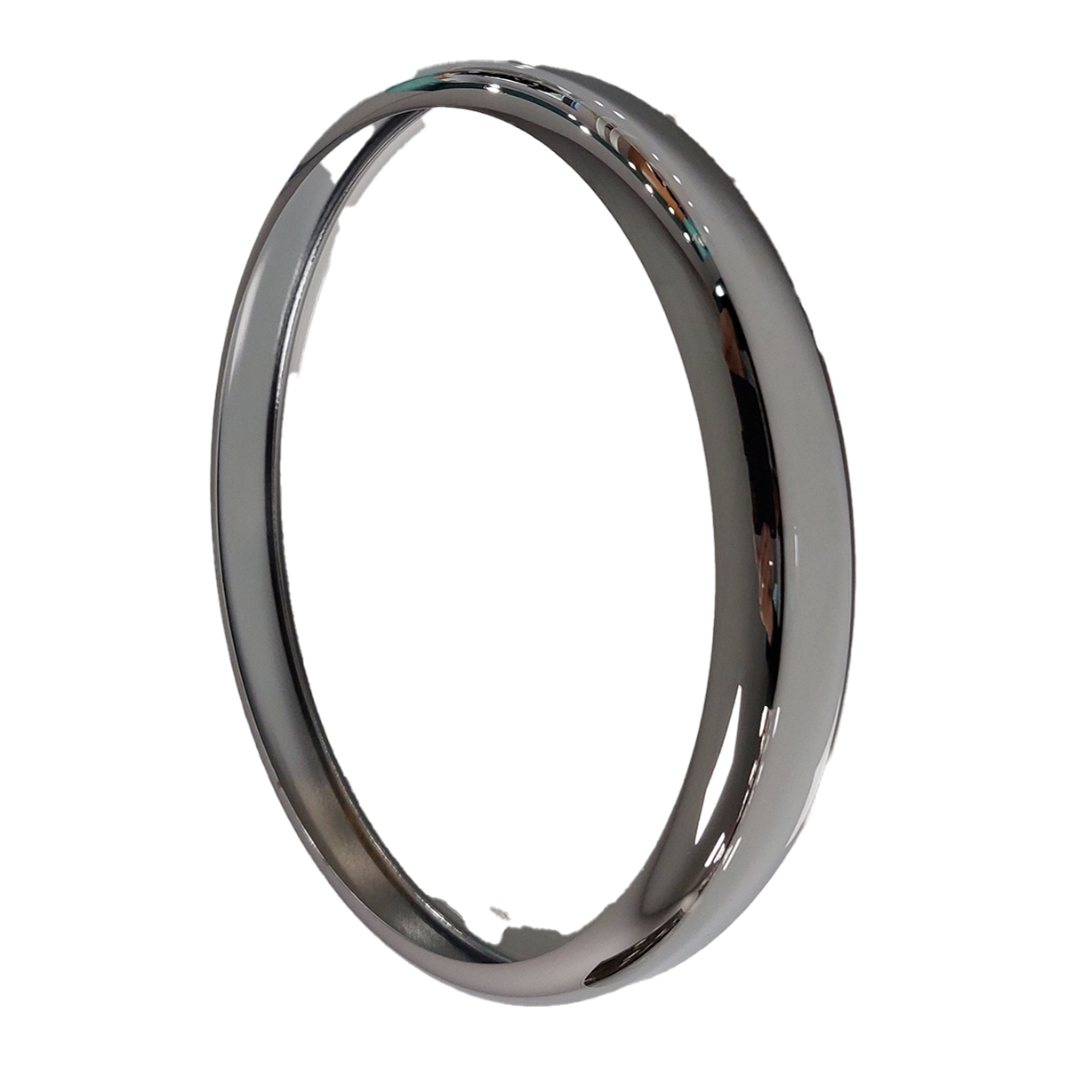 MGB Headlamp Rim – OEM Quality By Tudor (57H5296) – Chrome Clip-On, Classic Car Part